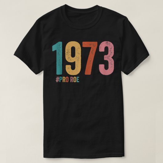 1973 Pro Roe Tank Top Tシャツ (デザイン正面)