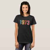 1973 Pro Roe Women's Rights Feminismヴィンテージ Tシャツ (正面フル)