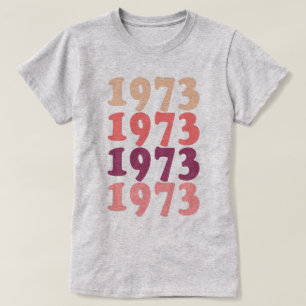 1973 Roe V Wade、Pro Choice、Pro Abrayng Rights Tシャツ