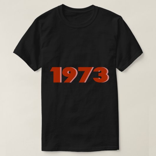 1973 Tシャツ (デザイン正面)