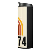 1974レトロヴィンテージサーマルタンブラー タンブラー (回転右)