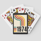 1974レトロヴィンテージポスター50誕生日 トランプ (裏面)