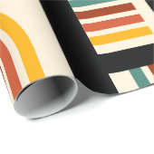 1974レトロヴィンテージポスター50誕生日 ラッピングペーパー (ロールコーナー)