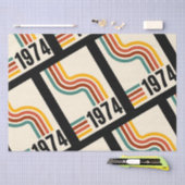 1974レトロヴィンテージポスター50誕生日 薄葉紙 (クラフト)