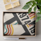 1974レトロヴィンテージポスター50誕生日 薄葉紙 (ギフト)