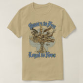 1974年におもしろいに忠誠を誓う Tシャツ (デザイン正面)