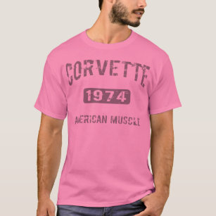 1974年のコルベットの衣類 Tシャツ