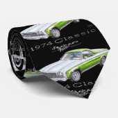 1974年のシボレーEl Caminoのタイ ネクタイ (ロール)