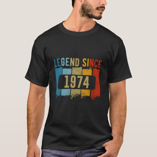 1974年より伝説的存在 Tシャツ (正面)