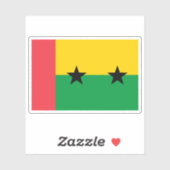 1974年サントメ・プリンシペ国旗の提案#2 シール (シート)