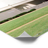 1974年ヒルシュホーン美術館の外観) ポスター (角)