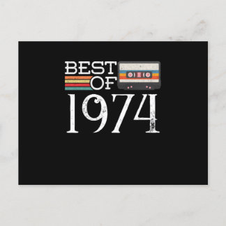 1974年ヴィンテージ 46歳誕生日記念ギフト ポストカード