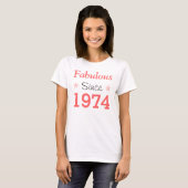 1974年以来の素晴らしい Tシャツ (正面フル)