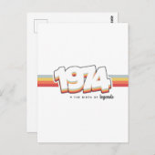 1974年伝説の誕生 ポストカード (正面/裏面)