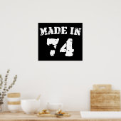 1974年製 ポスター (キッチン)