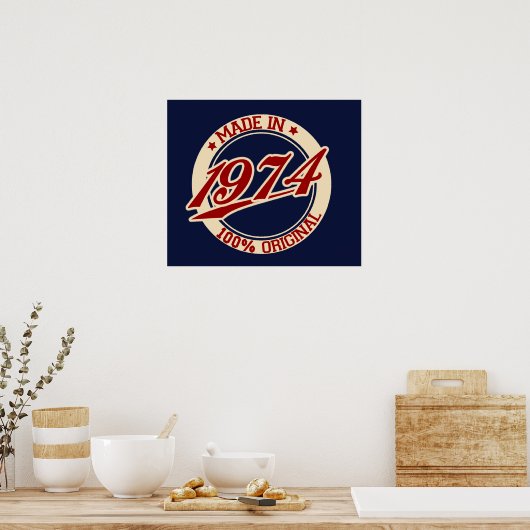 1974年製 ポスター (キッチン)