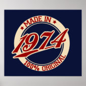 1974年製 ポスター (正面)
