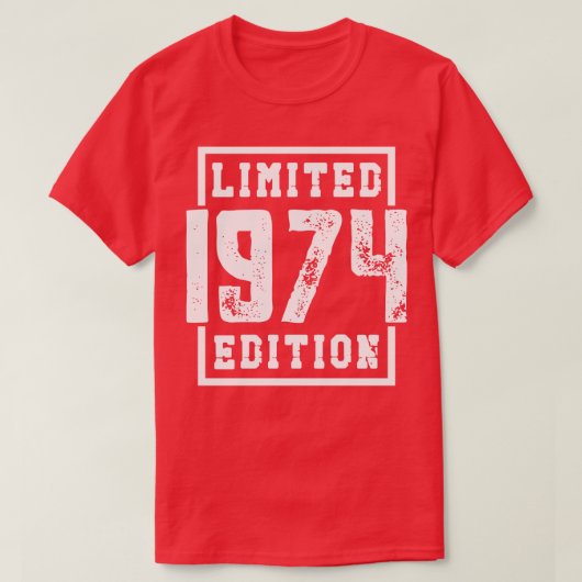 1974年限定版 Tシャツ (デザイン正面)