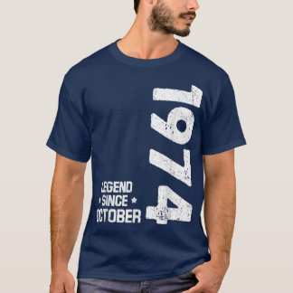1974年10月48日以来48歳のギフト伝説 Tシャツ