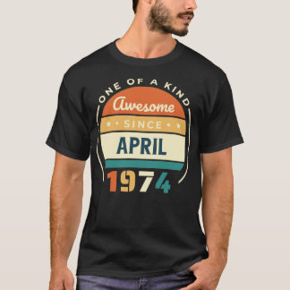 1974年4月 Tシャツ