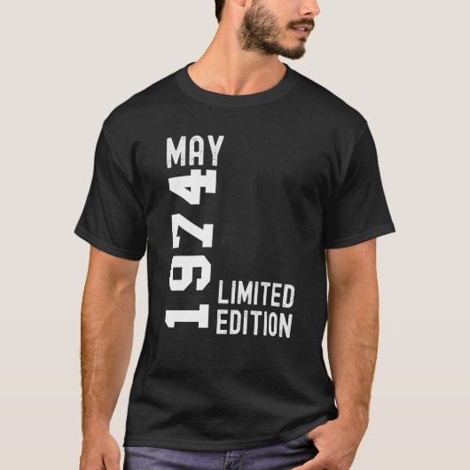 1974年5月ハッピーバースデーパーティー Tシャツ (正面)