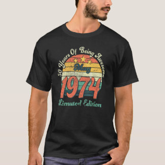 1974年5素晴らし月50誕生日以来48歳 Tシャツ