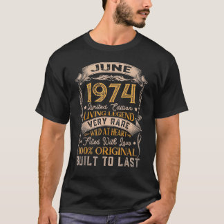1974年6月限定版 Tシャツ