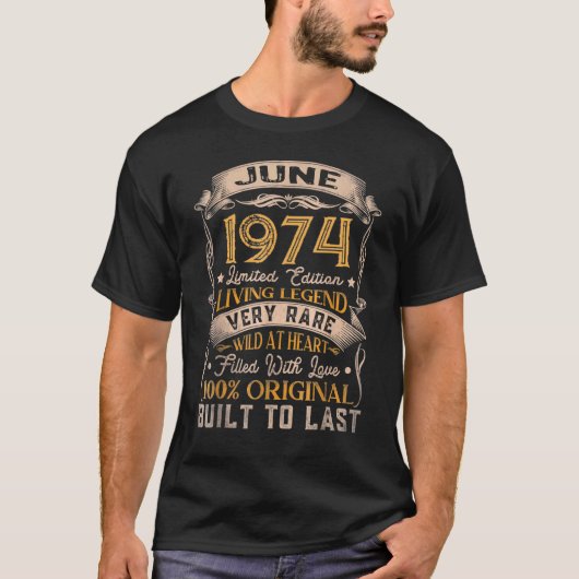 1974年6月限定版 Tシャツ (正面)