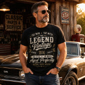 1974年 レジェンド ビンテージ お誕生日おめでとう 52歳 Tシャツ