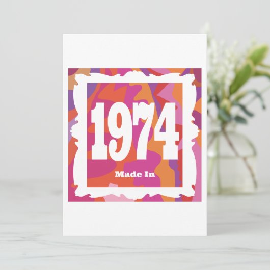 1974年 - 1974年に製作された 招待状 (スタンド正面)