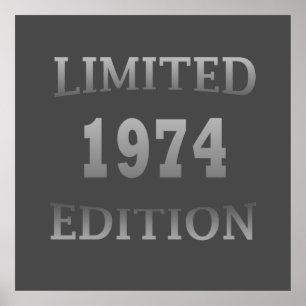 1974生まれ年誕生会 ポスター