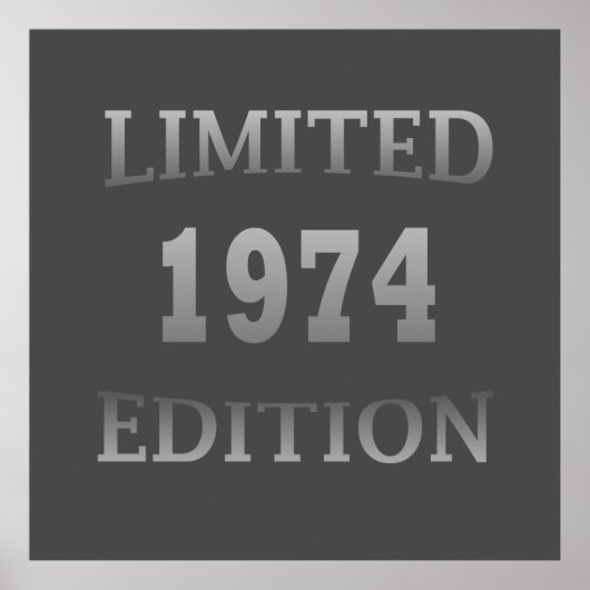 1974生まれ年誕生会 ポスター (正面)