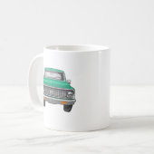 1974緑のChevyのトラック コーヒーマグカップ (正面左)