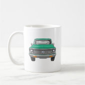 1974緑のChevyのトラック コーヒーマグカップ (左)