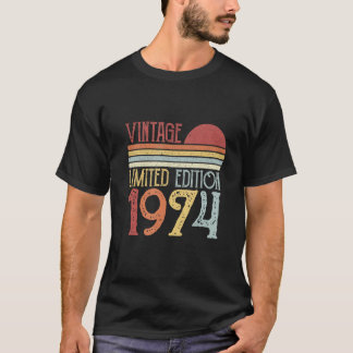 1974誕生日ヴィンテージレトロ Tシャツ
