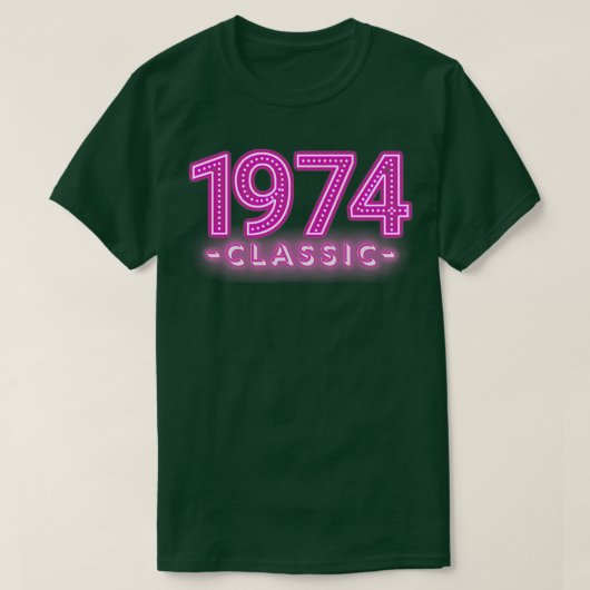 1974 クラシック1 Tシャツ (デザイン正面)