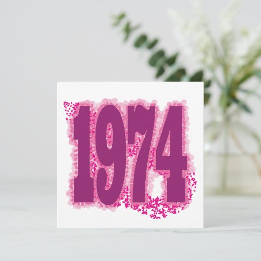 1974 招待状 (スタンド正面)