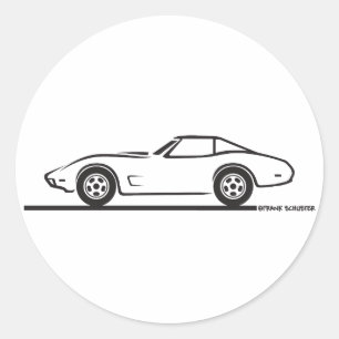 1974 1975 1976 1978シボレーコルベット懸命上T ラウンドシール