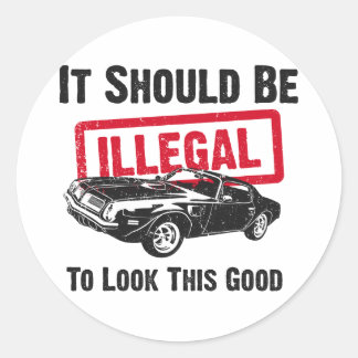 1974 Pontiac Firebird 455 Trans Am ラウンドシール