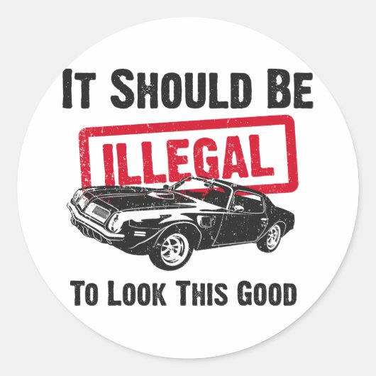 1974 Pontiac Firebird 455 Trans Am ラウンドシール (正面)