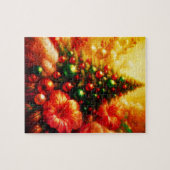 1974 Style Decorated Christmas Tree  ジグソーパズル (横)