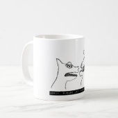 1975のラベルテープマグとのLordy コーヒーマグカップ (正面左)