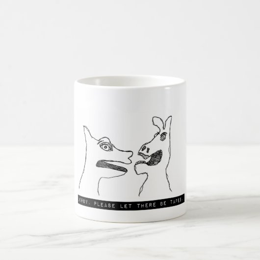 1975のラベルテープマグとのLordy コーヒーマグカップ (中央)