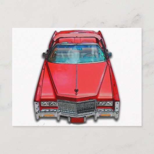 1975カデラックエルドラド ポストカード (正面)