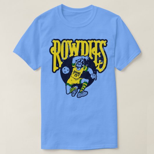 1975タンパベイロウディーズヴィンテージサッカー Tシャツ (デザイン正面)