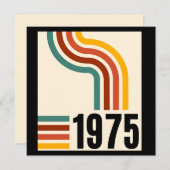 1975レトロヴィンテージポスター50誕生日ありがとう (正面/裏面)