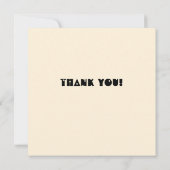 1975レトロヴィンテージポスター50誕生日ありがとう (裏面)