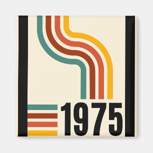 1975レトロヴィンテージポスター50誕生日 マグネット