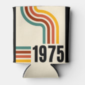 1975レトロヴィンテージポスター50誕生日 缶クーラー (正面)