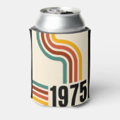 1975レトロヴィンテージポスター50誕生日 缶クーラー (缶裏面)